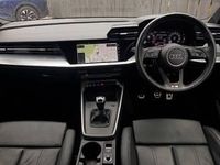 Used Audi A3 S-Line 150 HP (110 kW) 2022 Red Sedan
