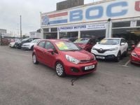 Used Kia Rio 2013 Red Hatchback