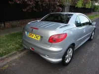 Used Peugeot 206 CC Allure 2004 Silver Cabriolet