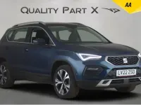 Begagnad Seat Ateca SE Technology 2022 Blå SUV