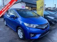 Used Honda Fit 2014 Blue Hatchback