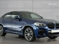 Used BMW X4 M Sport 190 HP (139 kW) 2021 Phytonic blue metallic paint SUV