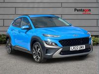 Second-hand Hyundai Kona Premium 120 CP (88 kW) 2022 Albastru SUV
