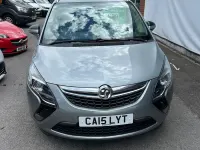 Used Vauxhall Zafira SRi 170 HP (125 kW) 2015 Silver MPV