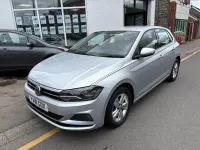 Used VW Polo SE 75 HP (55 kW) 2018 Silver Hatchback