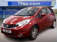 Used Nissan Note Acenta Premium 98 HP (72 kW) 2016 Red Hatchback