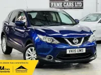 Used Nissan Qashqai Acenta Premium 130 HP (95 kW) 2015 Blue SUV