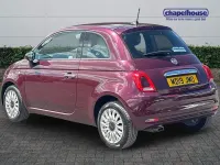 Used Fiat 500 Lounge 69 HP (50 kW) 2019 Red Hatchback