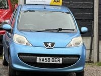 Used Peugeot 107 68 HP (50 kW) 2008 Blue Hatchback