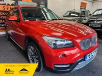 Begagnad BMW X1 xLine 2014 Orange SUV