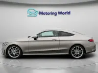 Used Mercedes C300 AMG line 245 HP (180 kW) 2019 Silver Coupe