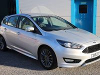 Begagnad Ford Focus ST-Line X 140 HK (102 kW) 2018 Silver Halvkombi