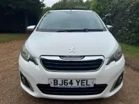 Used Peugeot 108 Allure 82 HP (60 kW) 2014 White Hatchback