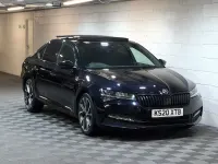 Used Skoda Superb SportlinePlus 2020 Black Hatchback