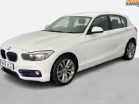 Used BMW 118 Sport Line 136 HP (100 kW) 2018 White Hatchback