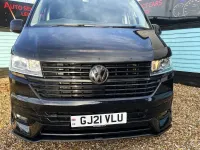 Used VW T6.1 Highline 150 HP (110 kW) 2021 Black Van