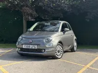 Used Fiat 500 Lounge 69 HP (50 kW) 2018 Grey Hatchback