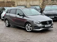 Used Mercedes B200 Premium Plus 134 HP (98 kW) 2015 Grey Hatchback