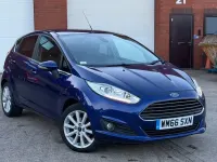 Used Ford Fiesta Titanium 2016 Blue Hatchback