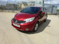 Used Nissan Note Acenta Premium 2016 Red Hatchback
