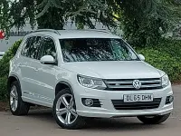 Used VW Tiguan R-line Edition 150 HP (110 kW) 2015 White SUV
