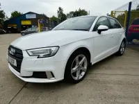 Used Audi A3 Sportback Sport 150 HP (110 kW) 2017 White Hatchback