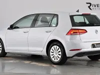Used VW Golf VII S 125 HP (91 kW) 2018 White silver Hatchback