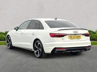 Used Audi A4 Black Edition 190 HP (139 kW) 2023 White Sedan