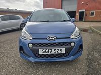 Used Hyundai i10 Premium 66 HP (48 kW) 2017 Blue Hatchback