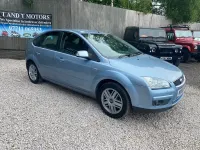 Used Ford Focus Ghia 145 HP (106 kW) 2007 Blue Hatchback