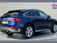 Used Audi Q5 S-Line 204 HP (150 kW) 2021 Blue SUV