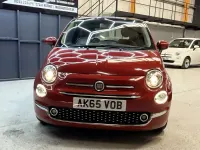 Used Fiat 500 Lounge 69 HP (50 kW) 2015 Red Hatchback