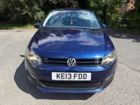 Used VW Polo Match 60 HP (44 kW) 2013 Blue Hatchback