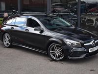 Begagnad Mercedes CLA200 AMG line 2019 Svart Kombi