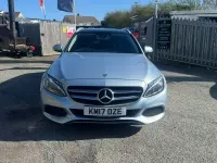 Used Mercedes C200 Premium 2017 Silver Estate
