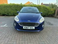 Used Ford Fiesta Zetec 85 HP (62 kW) 2017 Blue Hatchback