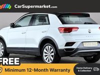 Used VW T-Roc SE 116 HP (85 kW) 2020 White SUV