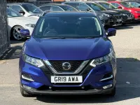 Used Nissan Qashqai N-Connecta 115 HP (84 kW) 2019 Blue SUV