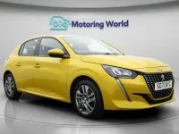 Used Peugeot 208 Active Premium 75 HP (55 kW) 2021 Yellow Hatchback