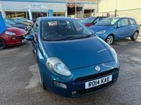 Used Fiat Punto Easy 69 HP (50 kW) 2014 Blue Hatchback