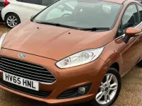 Used Ford Fiesta Zetec 101 HP (74 kW) 2015 Brown Hatchback