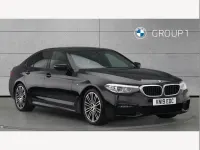 Used BMW 530 M Sport 252 HP (185 kW) 2019 Black Sedan