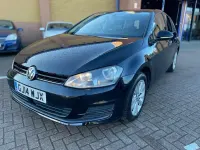 Used VW Golf VII SE 122 HP (89 kW) 2014 Black Hatchback