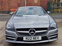 Begagnad Mercedes SLK250 AMG 2012 Silver Cab