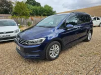 Used VW Touran SEL 150 HP (110 kW) 2017 Blue MPV