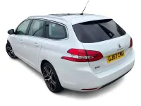 Used Peugeot 308 SW Allure 120 HP (88 kW) 2017 White Estate