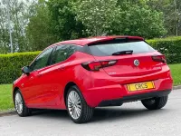 Used Vauxhall Astra Elite 150 HP (110 kW) 2016 Red Hatchback