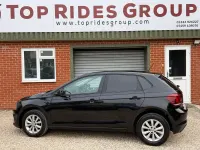 Used VW Polo SE 65 HP (47 kW) 2018 Black Hatchback