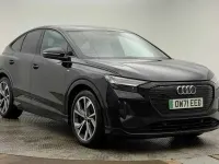 Gebraucht Audi Q4 e-tron Black Edition 219 kW (299 PS) 2022 Schwarz SUV