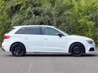 Used Audi A3 Sportback Black Edition 150 HP (110 kW) 2019 White Hatchback
